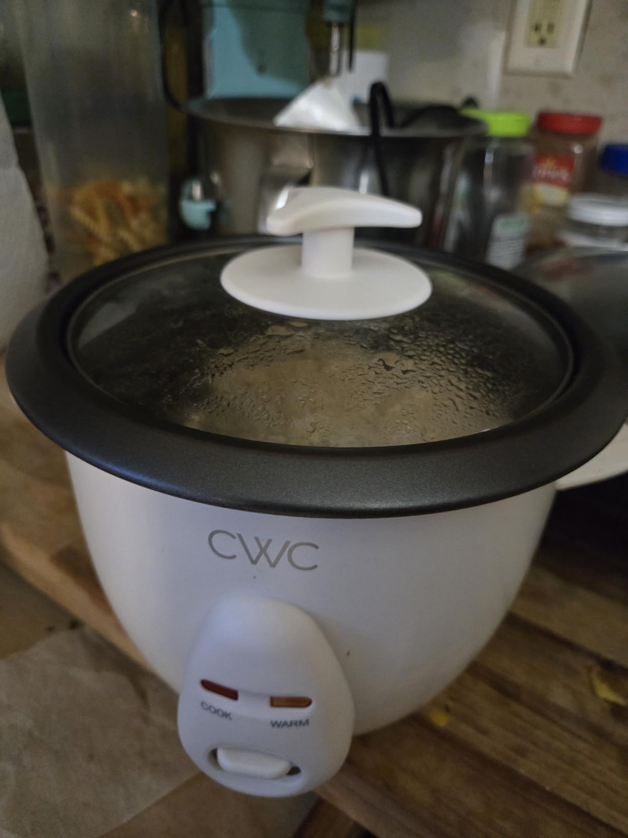 Panasonic 6 Cup Rice Cooker 300W - Effortless Cooking and Perfectly, Cooks 3 Cups of Raw Rice for 6 Cups of Cooked Rice, Floral Blue/Green customer photo 2