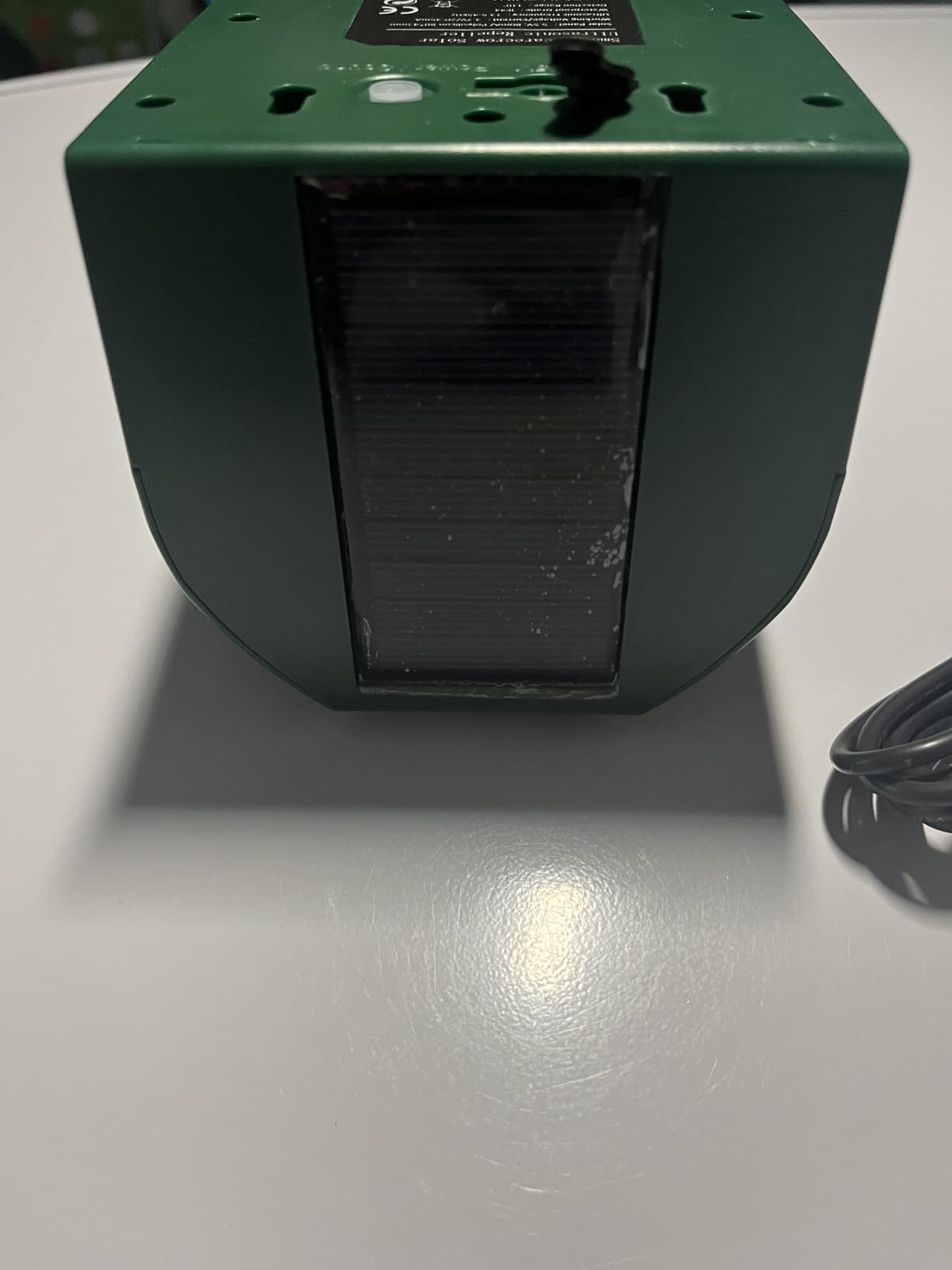 Motion-Activated Sprinkler, Solar Animal Repellent Outdoor - Deer Cat Deterrent with Motion Sensor & Flashing Lights, Protects Yard & Garden from Deer, Cats, Raccoons (2, Deep Green) customer photo 1