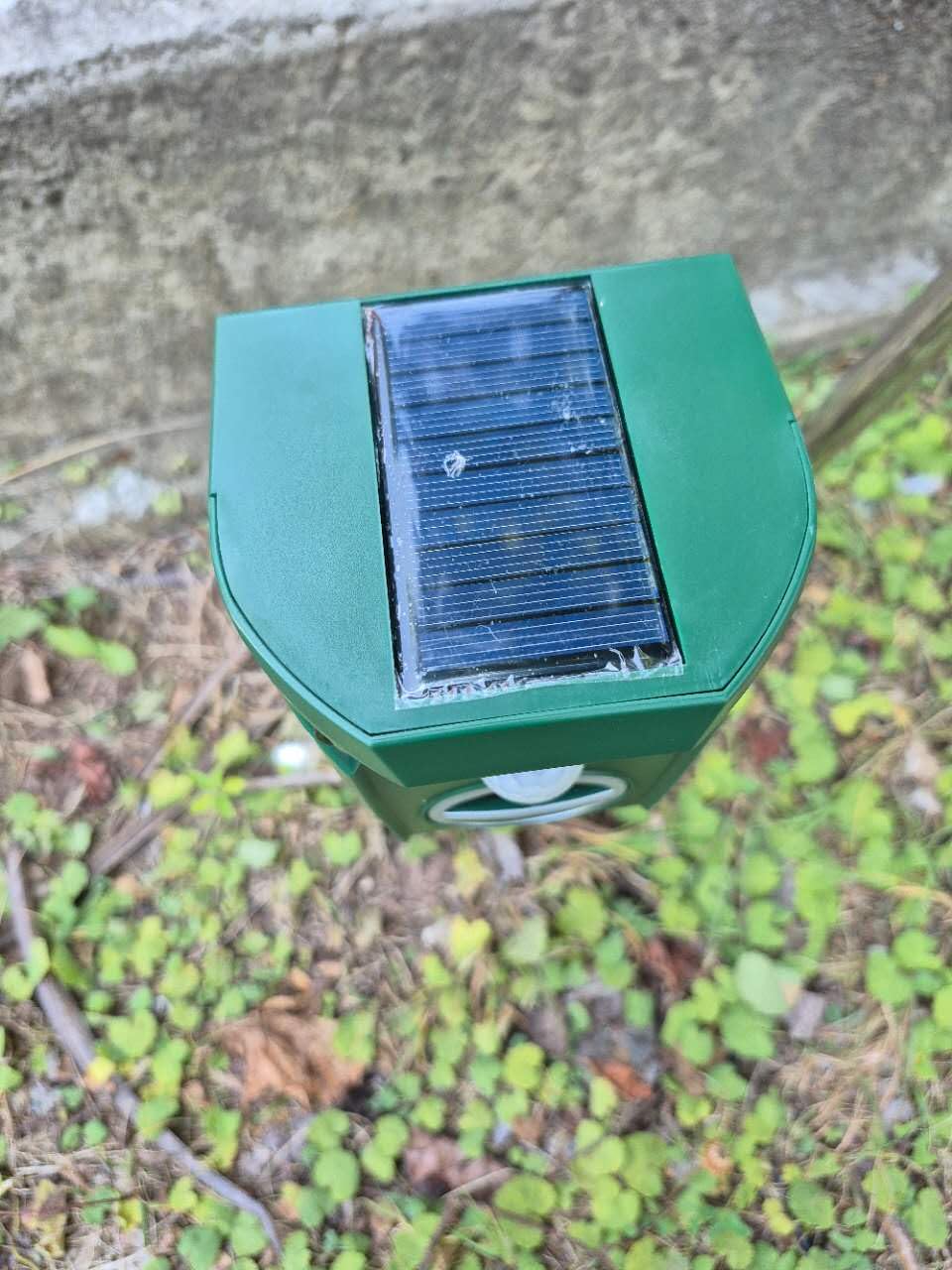 Motion-Activated Sprinkler, Solar Animal Repellent Outdoor - Deer Cat Deterrent with Motion Sensor & Flashing Lights, Protects Yard & Garden from Deer, Cats, Raccoons (2, Deep Green) customer photo 2