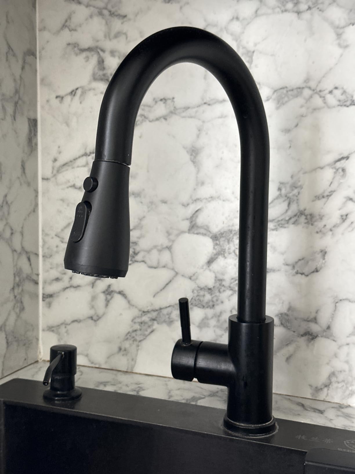 Touchless Kitchen Faucet, Pull Down Sprayer, Brushed Nickel customer photo 2