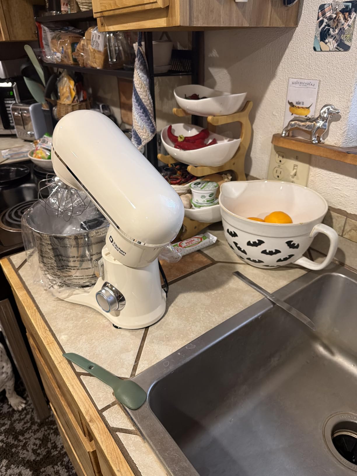 Kitchen in the Box Stand Mixer, 3.5 QT Kitchen Electric Mixer for Baking | 10-Speed Dough Mixer, Small Stand Mixers for 1-2 People, with Dishwasher-Safe Bowl, Dough Hook, Beater, Egg Whisk, Sage Green customer photo 2
