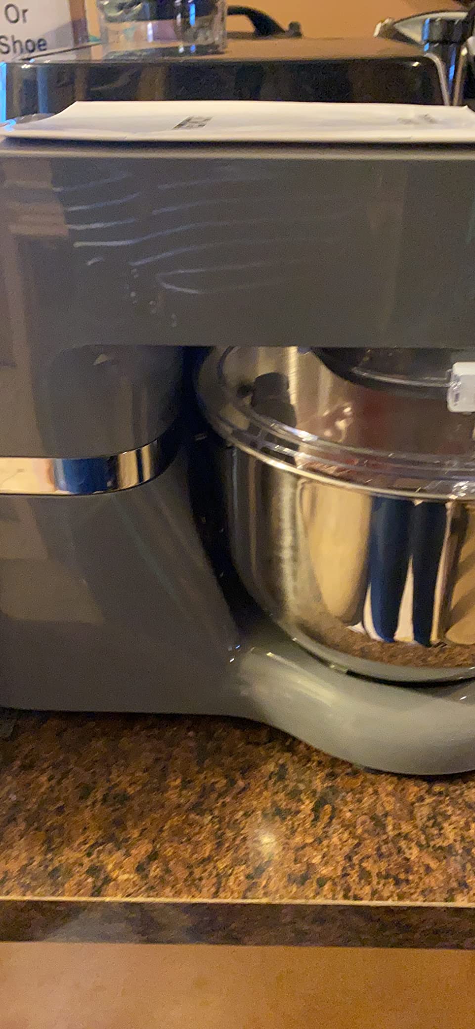 VEVOR 7.4 Qt Tilt Head Stand Mixer 500W Electric Dough Mixer | 6 Speeds with Pulse Food Kitchen Mixer with Splash Guard, Dough Hook, Whisk, Beater, for Baking Mixing customer photo 1