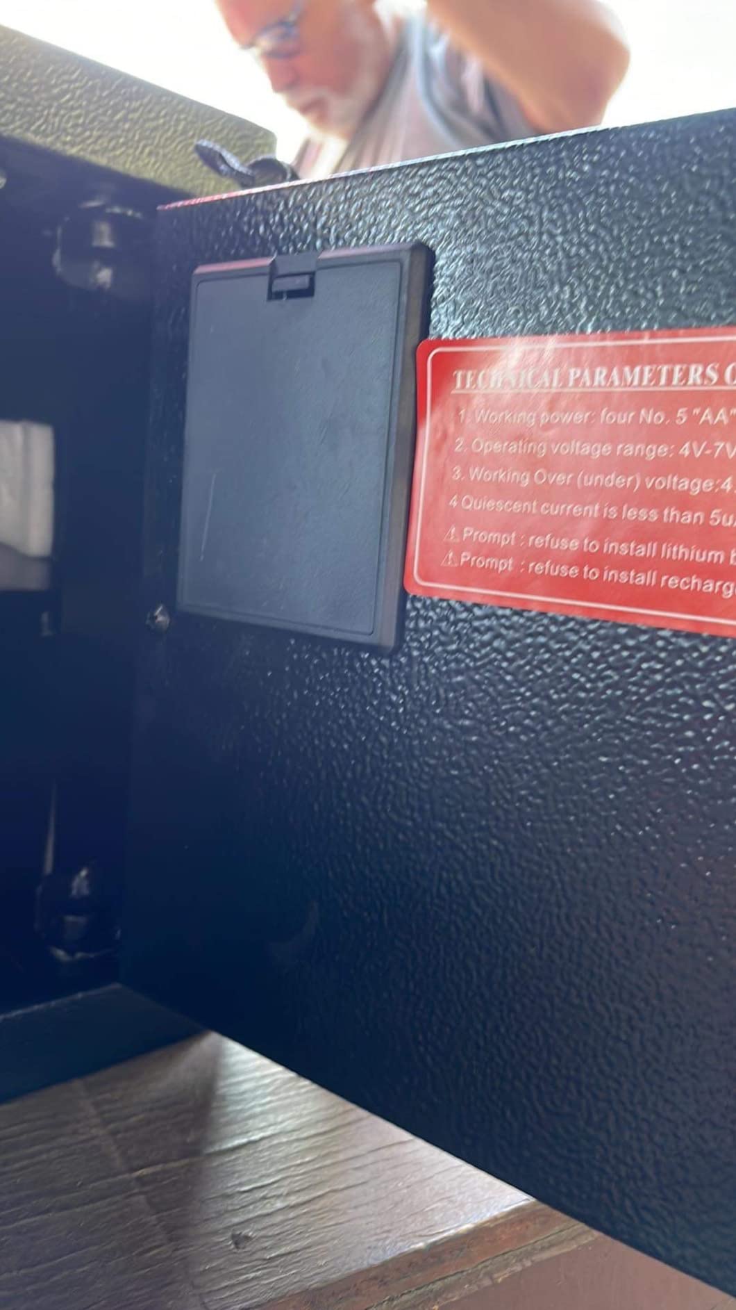 25.6'' H Drop Safe for Business, Quick Place Safe Box with Cash Drop Slot customer photo 2