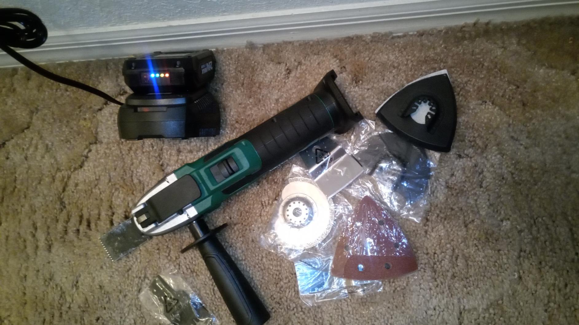 KIMO 20V Cordless Oscillating Tool, Brushless Oscillating Power Multi-Tools customer photo 2