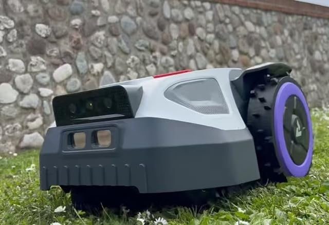 ANTHBOT M9 Robotic Lawn Mower with Garage, 1/4 Acre Wire-Free NRTK & Vision customer photo 1