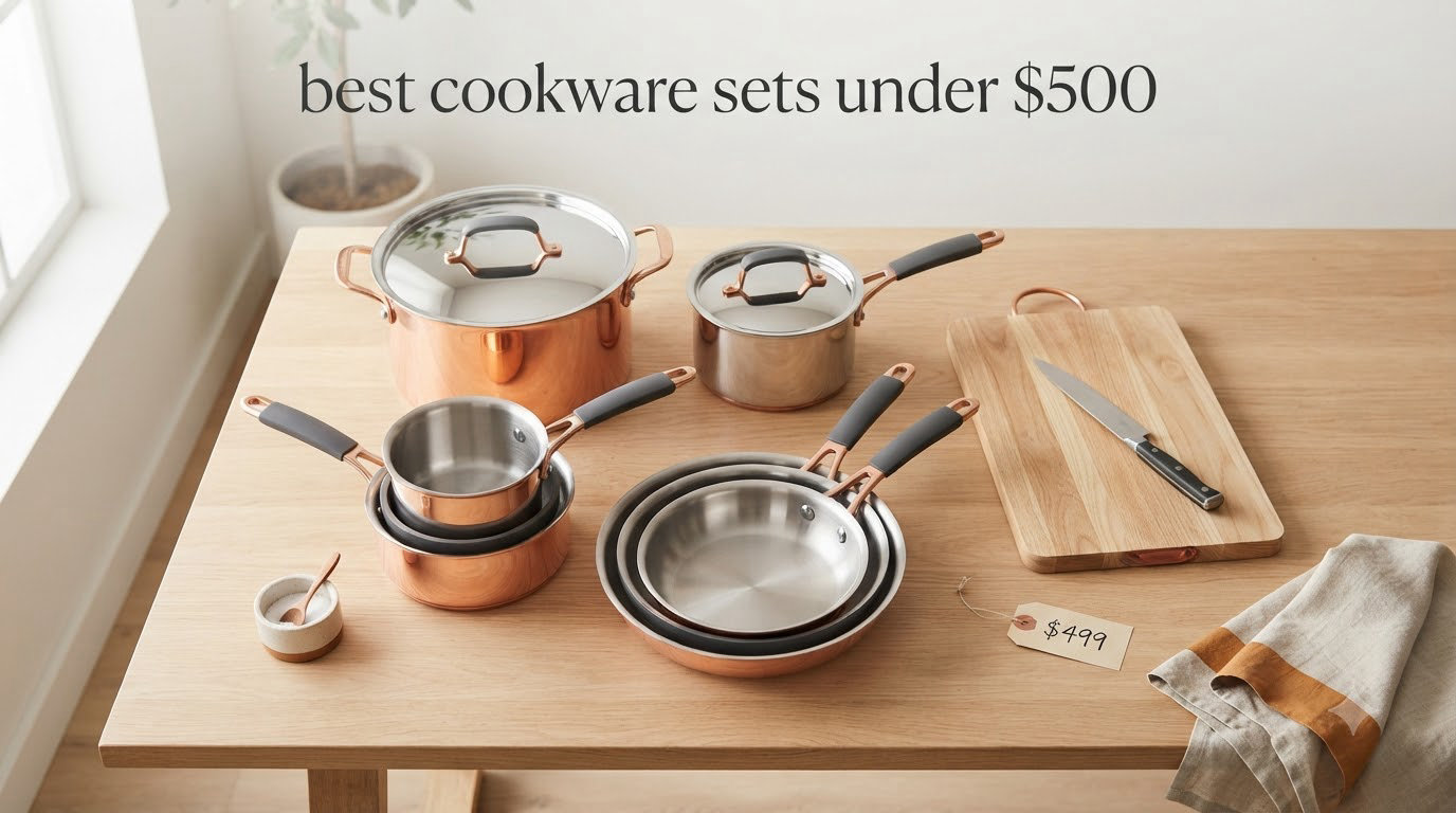 8 Best Cookware Sets Under $500 (September 2026) Tested & Reviewed
