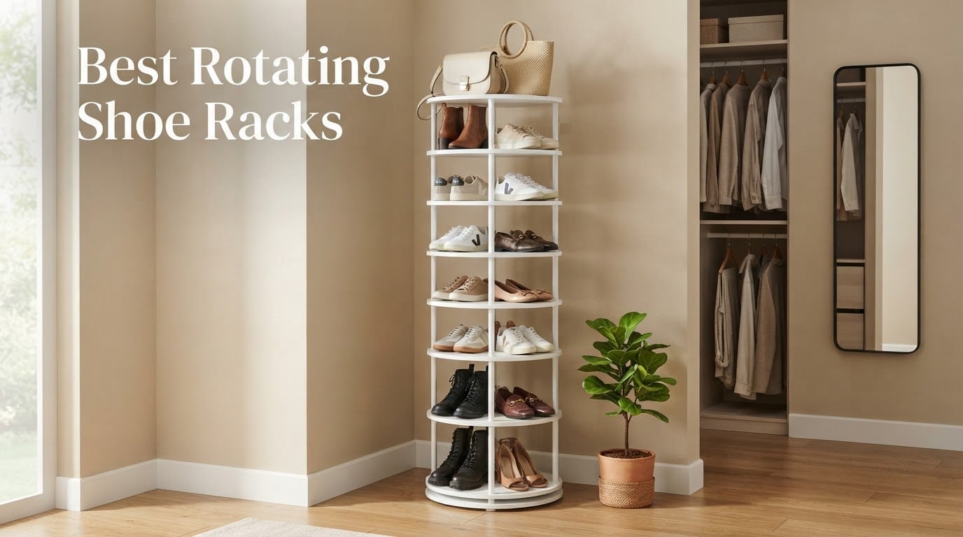 10 Best Rotating Shoe Racks (September 2026) Tested