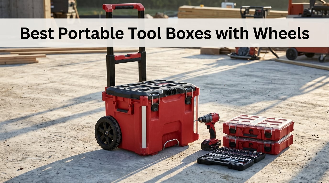 10 Best Portable Tool Boxes with Wheels (September 2026) Tested Picks