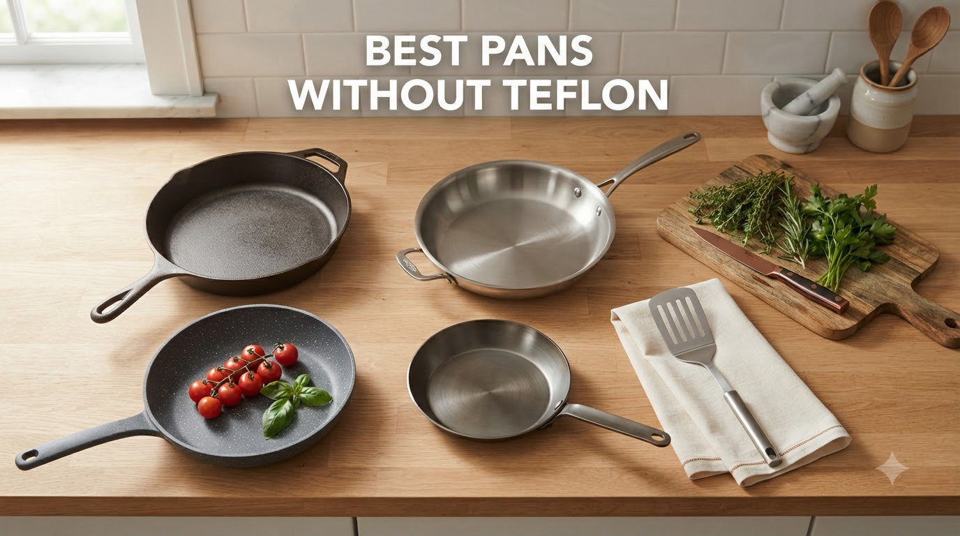 8 Best Pans Without Teflon (September 2026) Tested & Reviewed