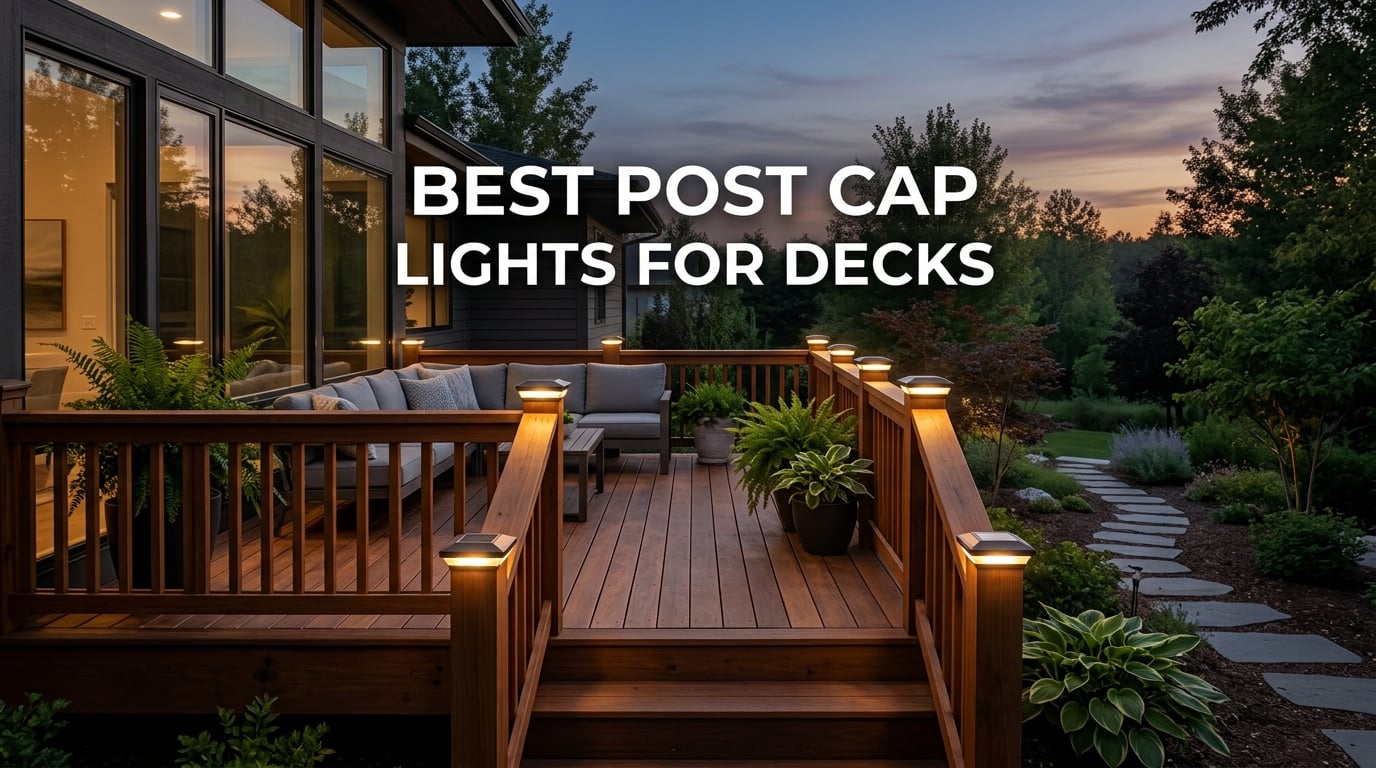 Best Post Cap Lights for Decks
