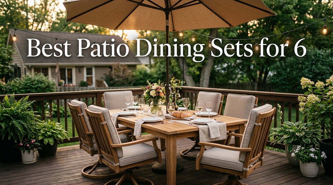 8 Best Patio Dining Sets for 6 (September 2026) Tested Picks