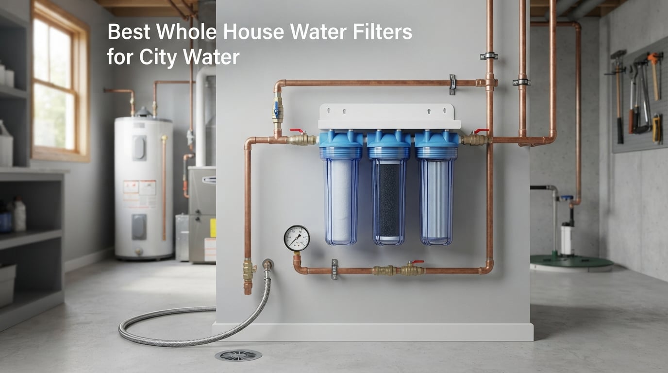Best Whole House Water Filters for City Water
