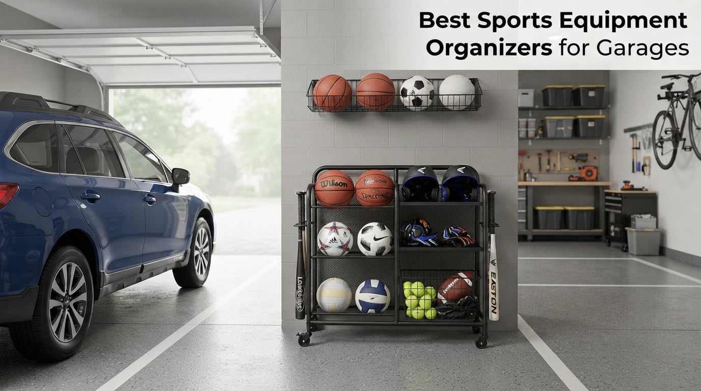 12 Best Sports Equipment Organizers for Garages (September 2026) Honest Reviews