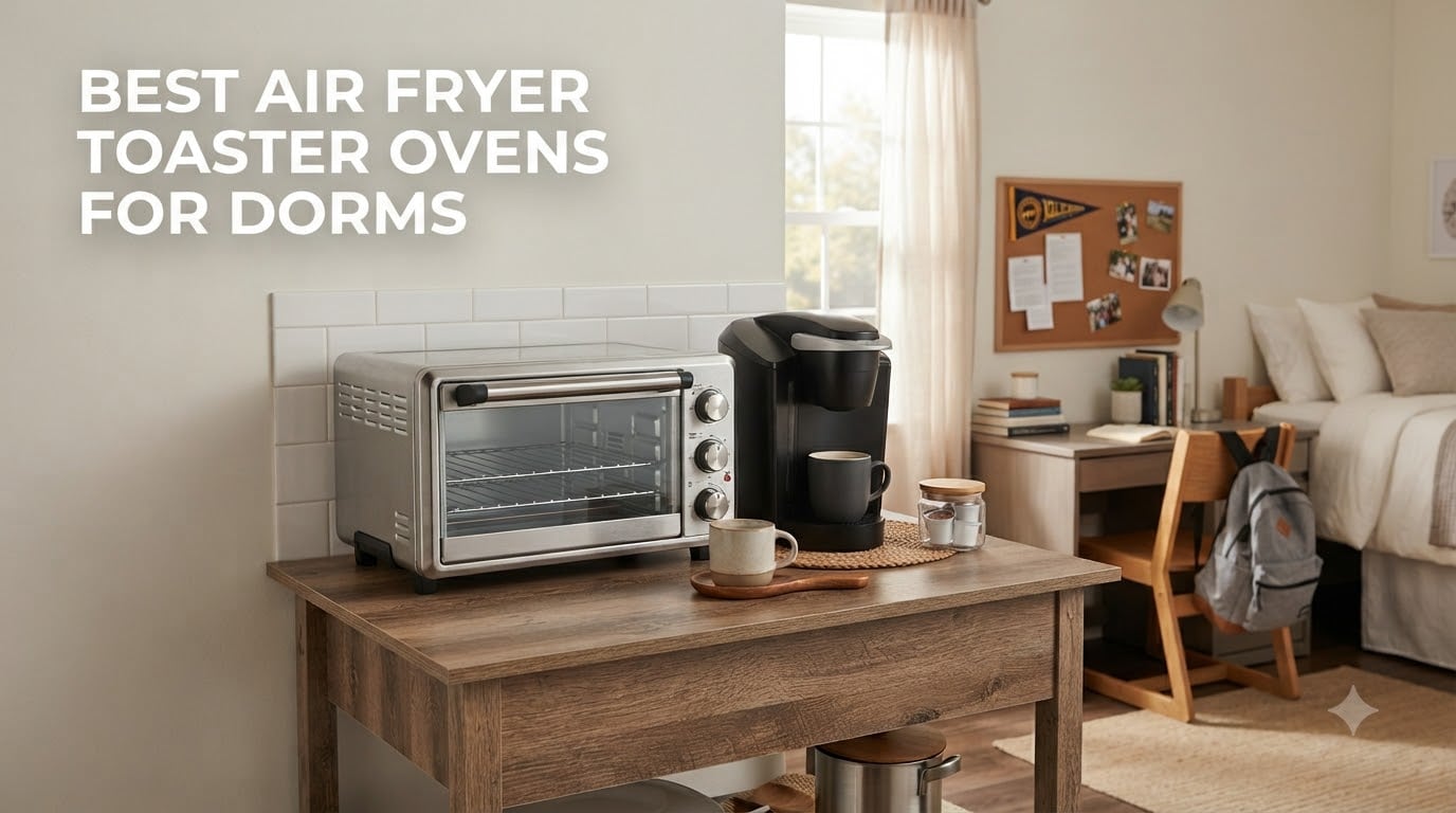 8 Best Air Fryer Toaster Ovens for Dorms (September 2026) Honest Reviews