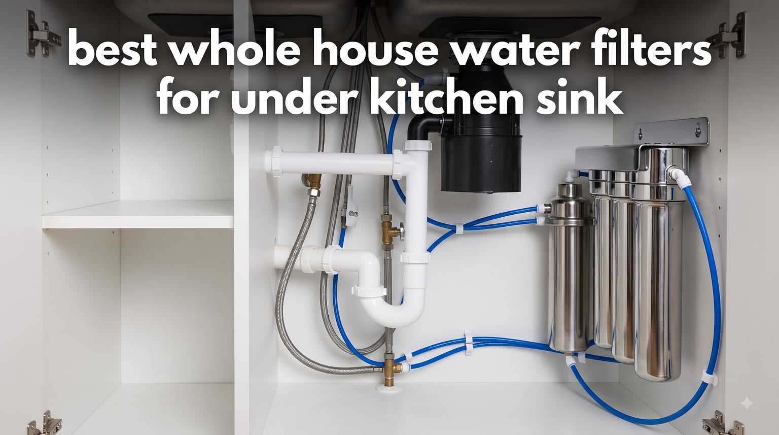best whole house water filters for under kitchen sink