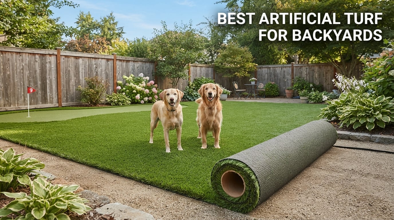Best Artificial Turf for Backyards