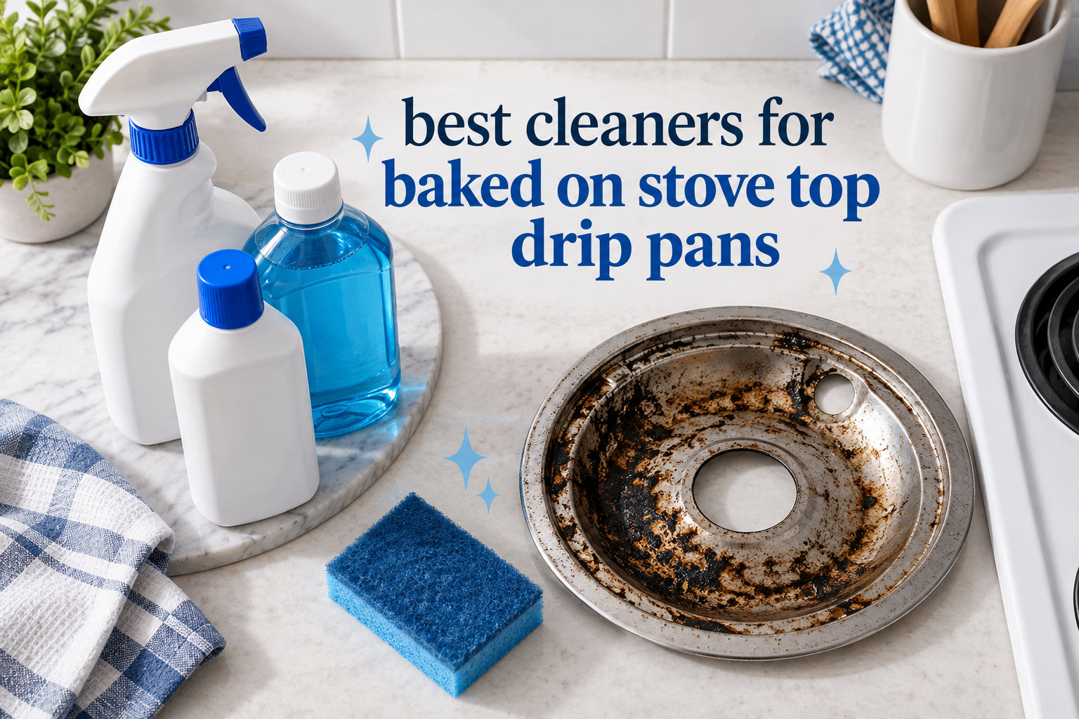 8 Best Cleaners for Baked on Stove Top Drip Pans (September 2026) Top Picks