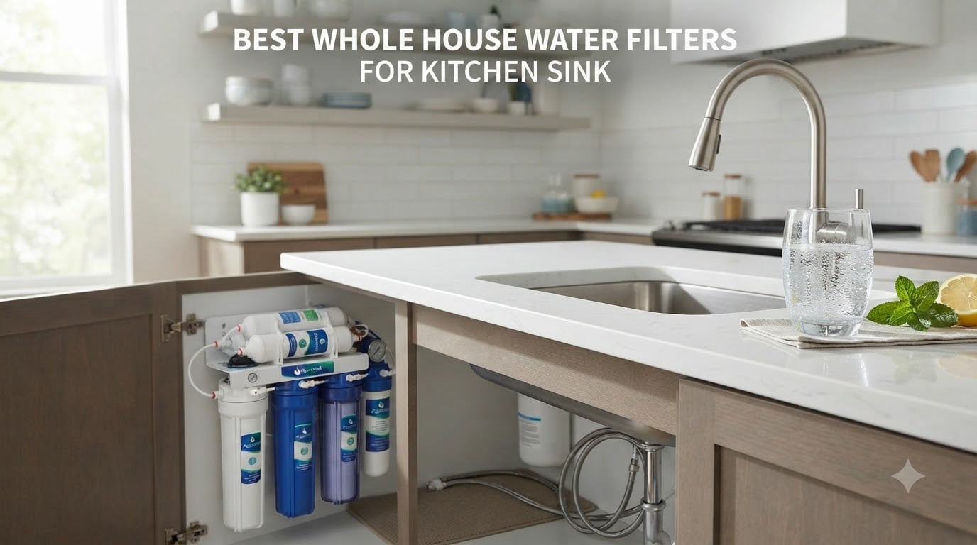 best whole house water filters for kitchen sink