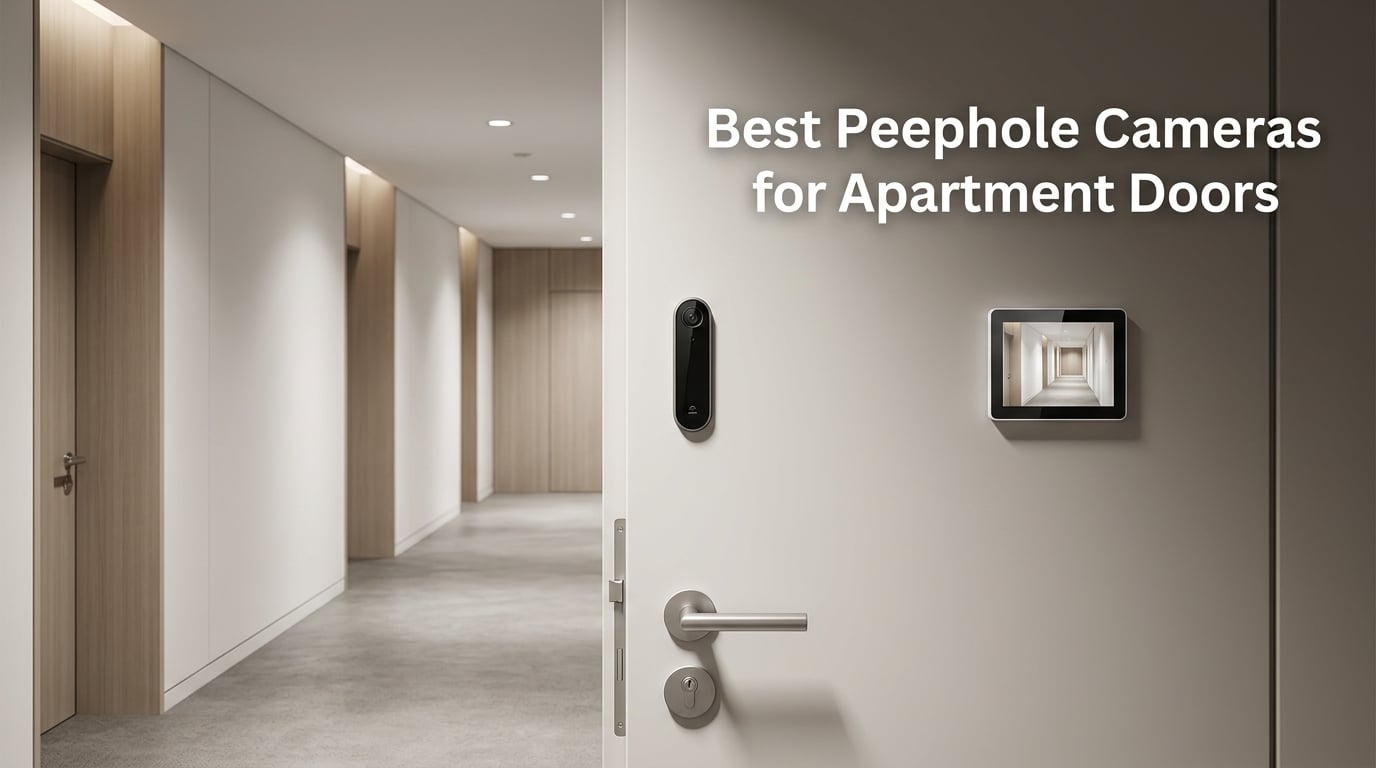 6 Best Peephole Cameras for Apartment Doors (September 2026) Top Picks