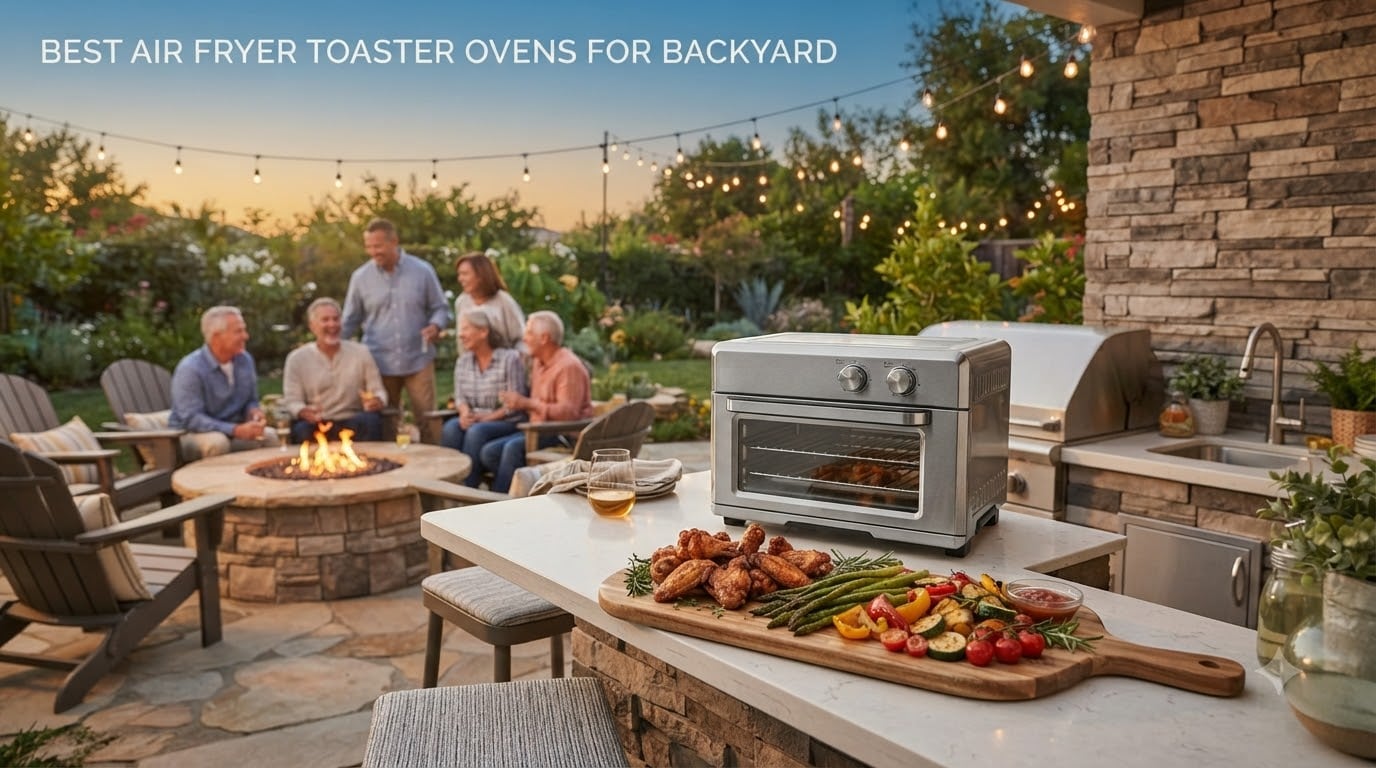 best air fryer toaster ovens for backyard