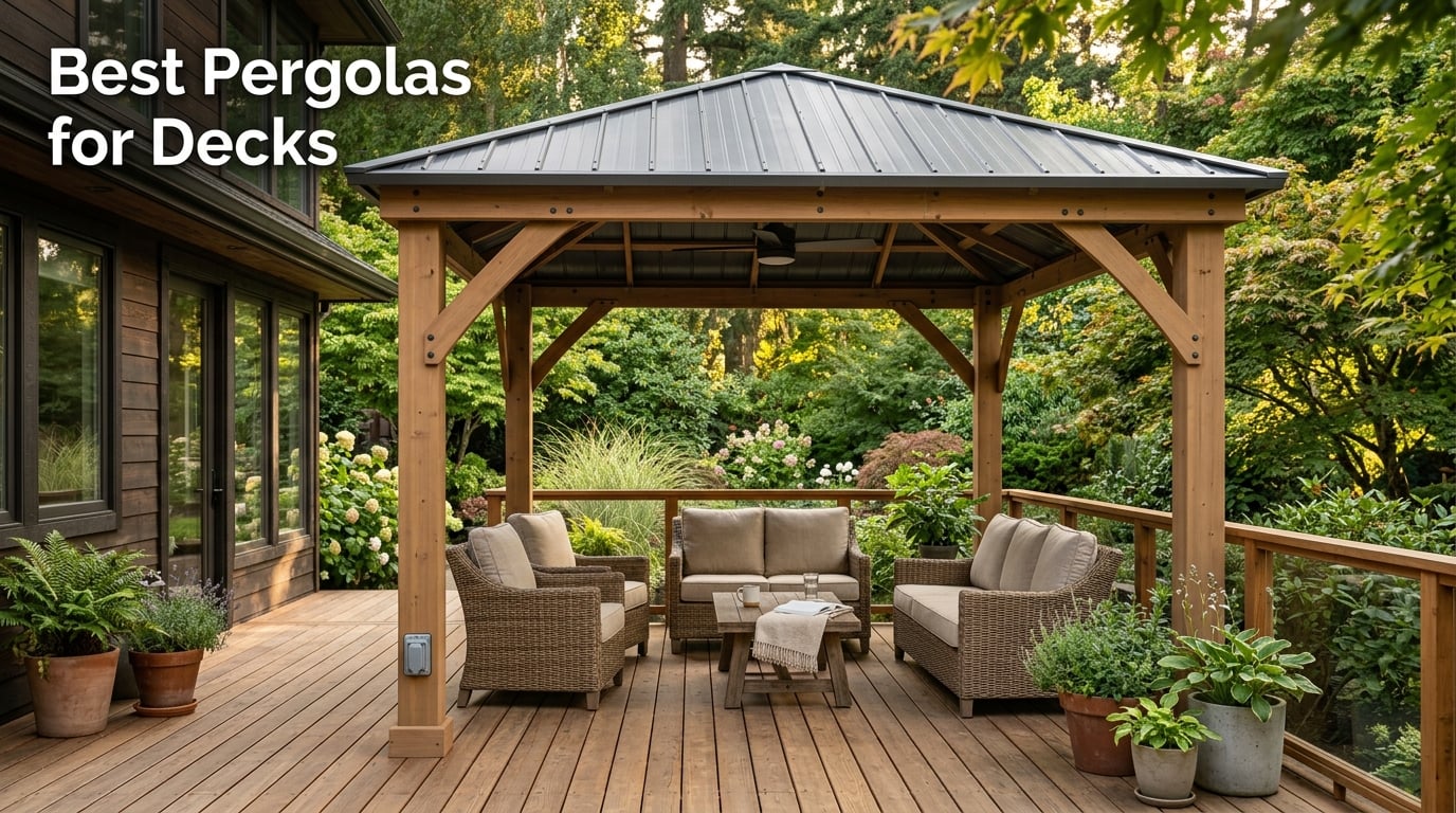 Best Pergolas for Decks