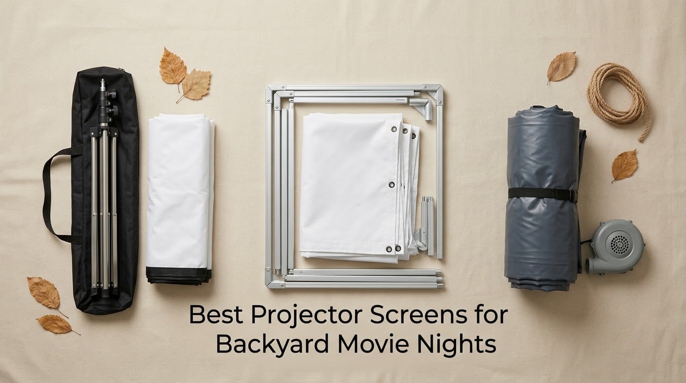 10 Best Projector Screens for Backyard Movie Nights (September 2026) Top Picks