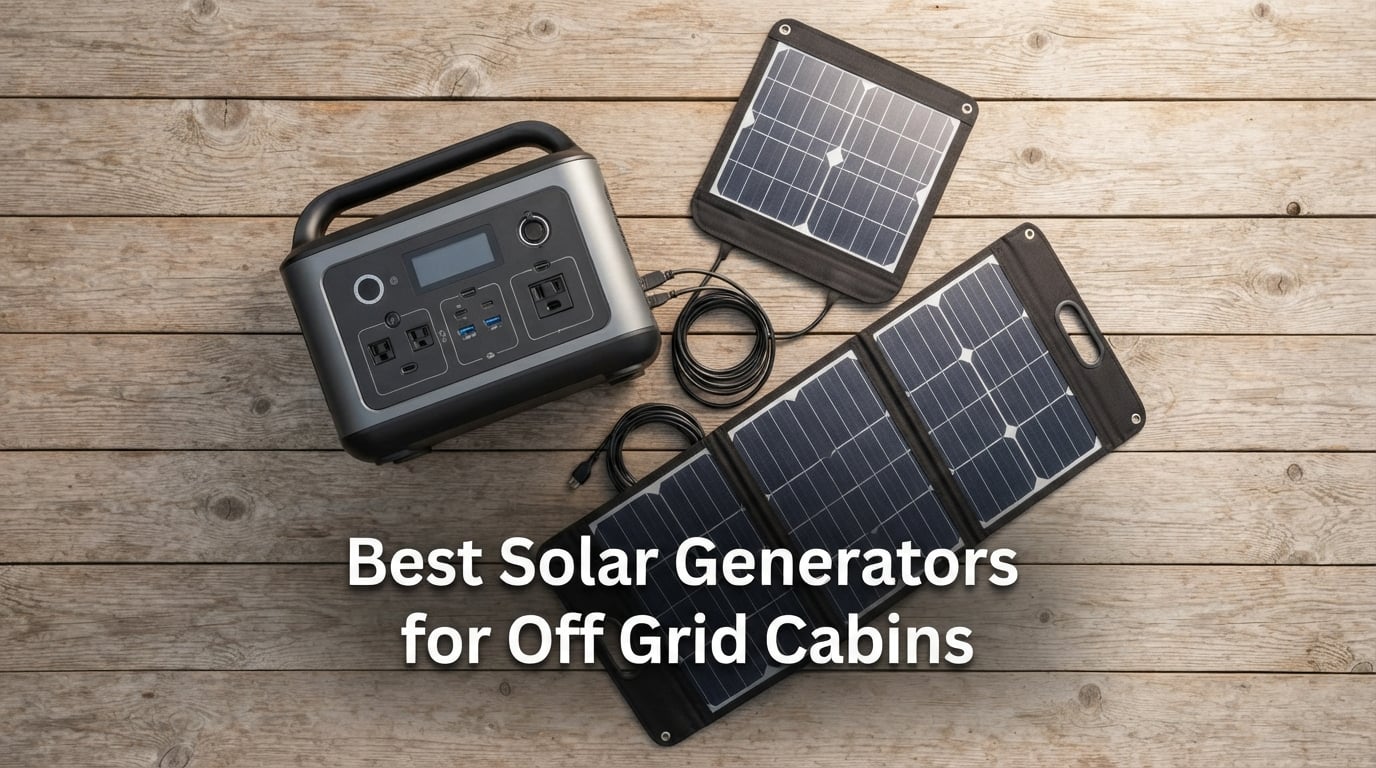Best Solar Generators for Off Grid Cabins