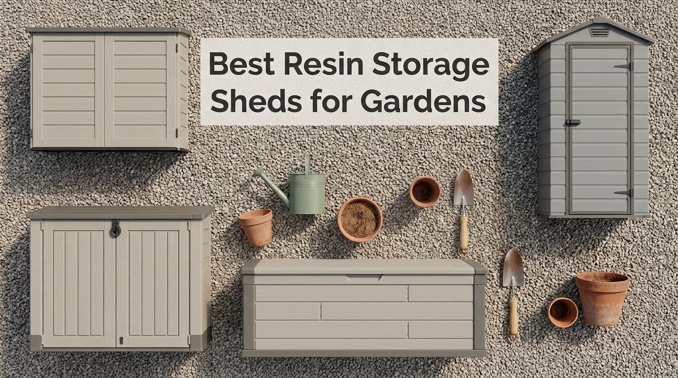 Best Resin Storage Sheds for Gardens