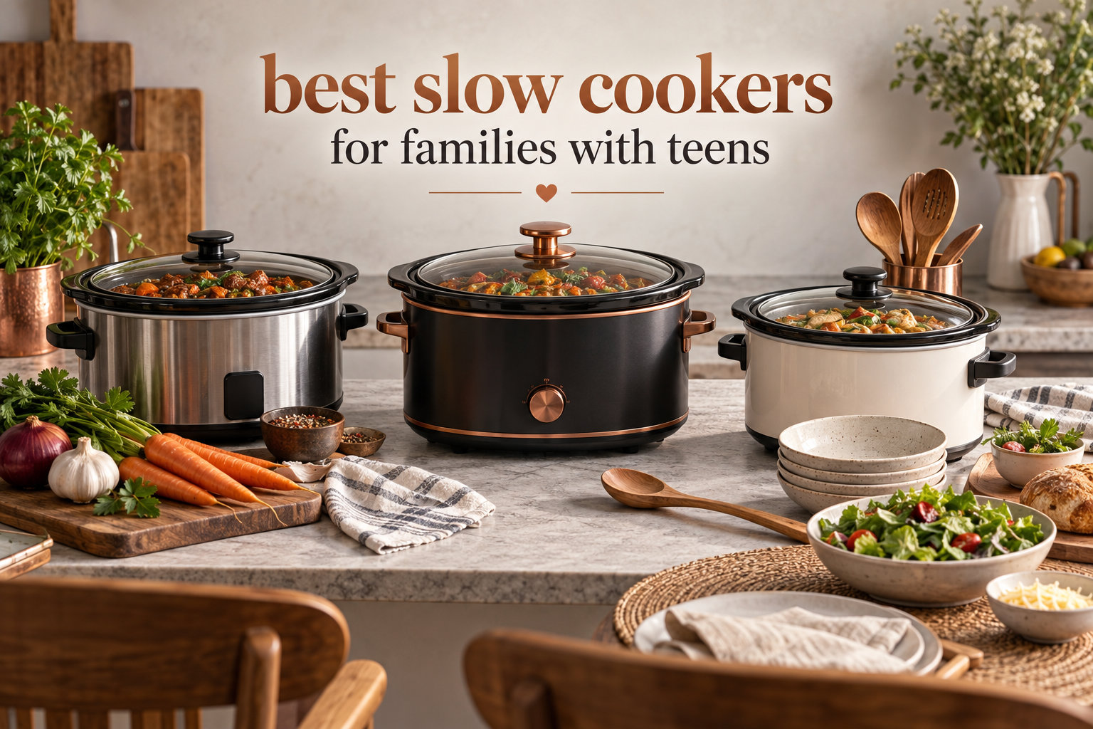 8 Best Slow Cookers for Families with Teens (September 2026) Honest Reviews