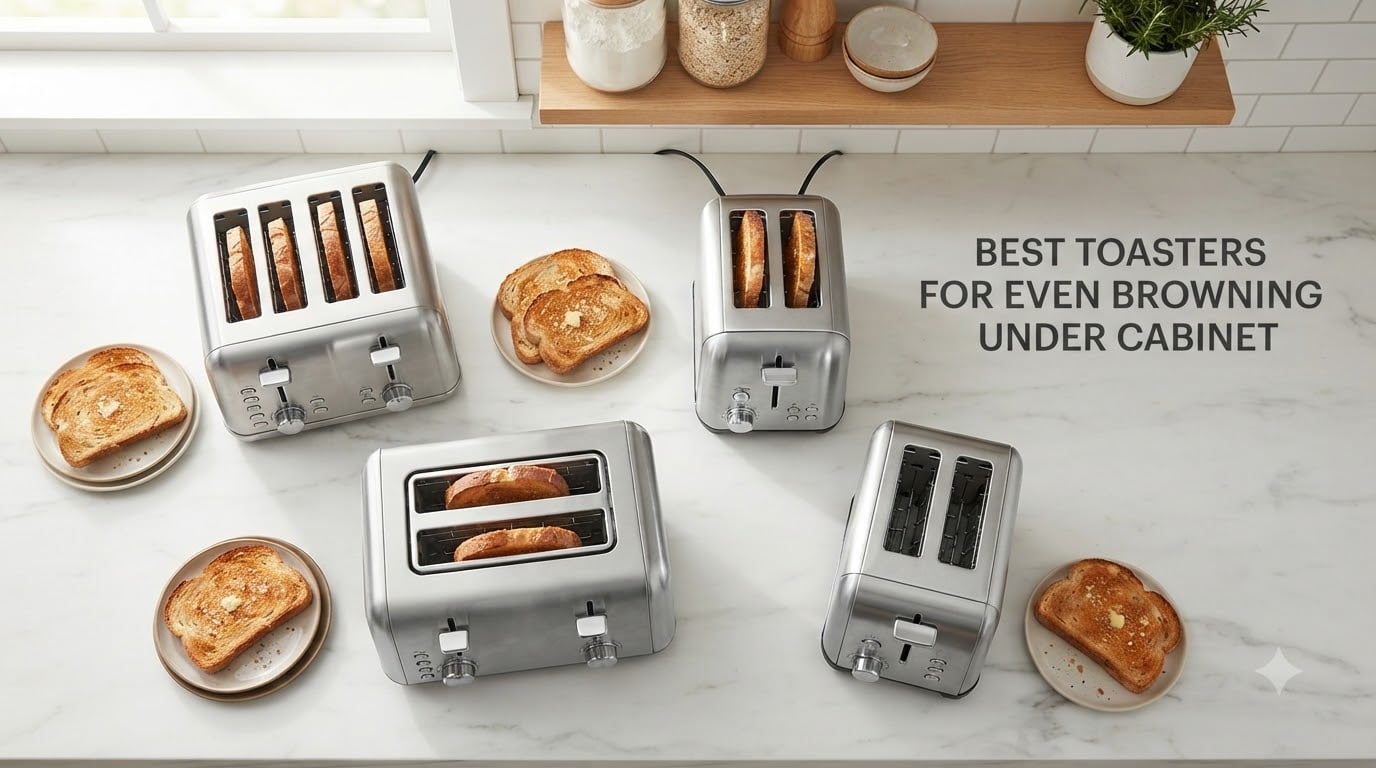 10 Best Toasters for Even Browning Under Cabinet (September 2026) Honest Reviews