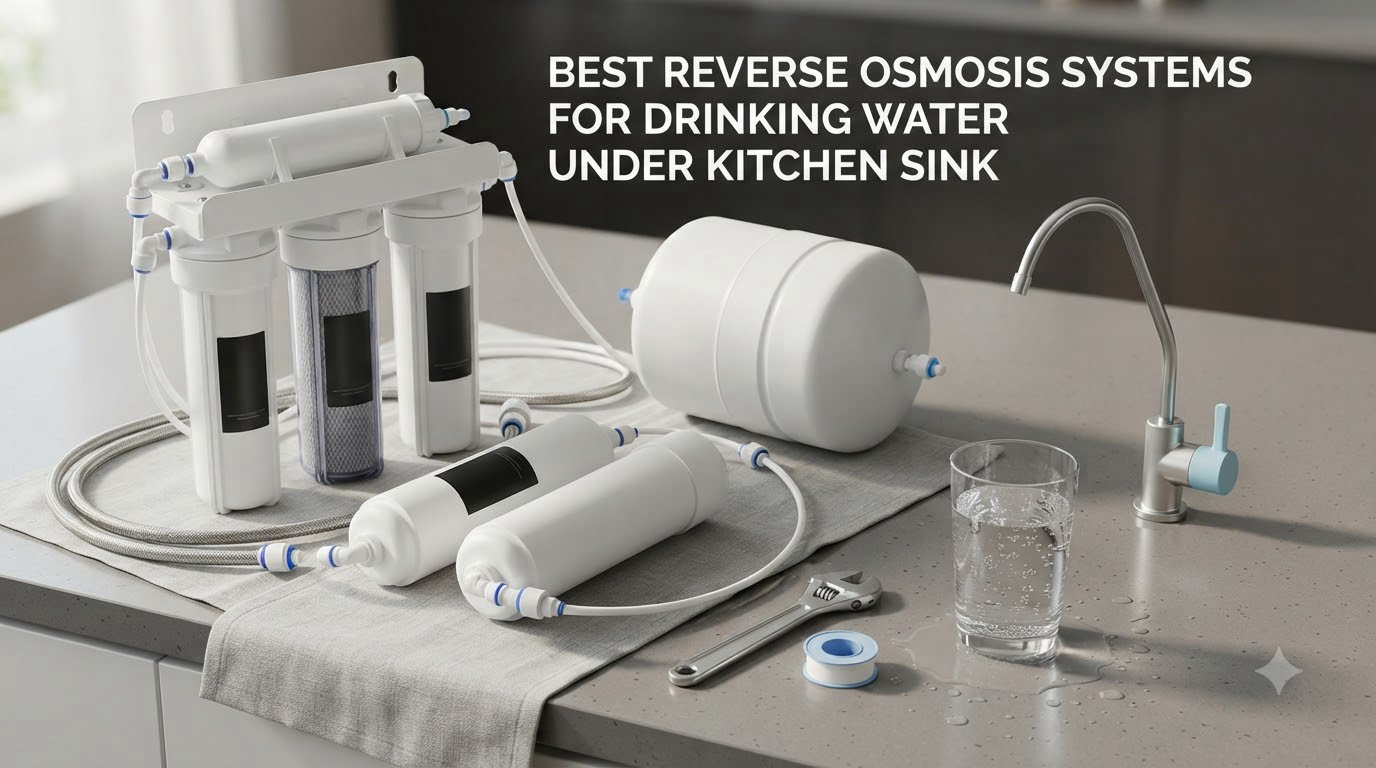 best reverse osmosis systems for drinking water under kitchen sink