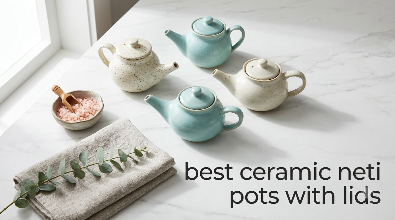 best ceramic neti pots with lids
