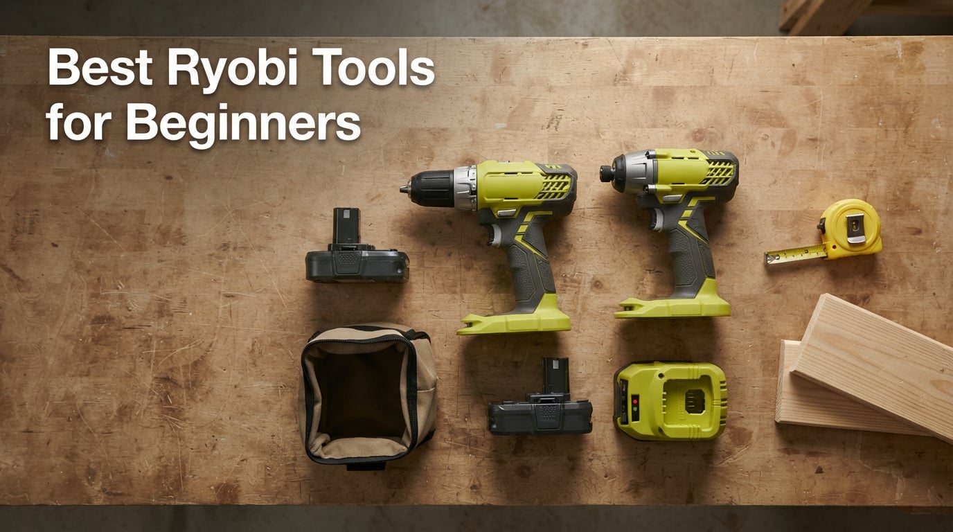 Best Ryobi Tools for Beginners