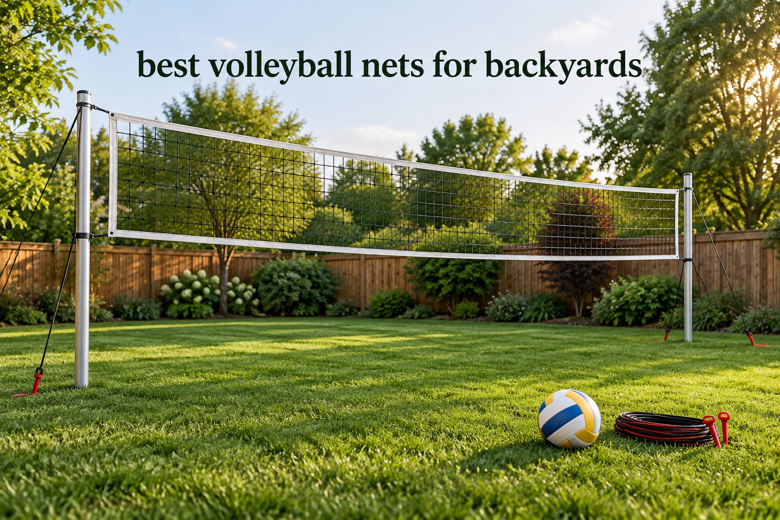 best volleyball nets for backyards