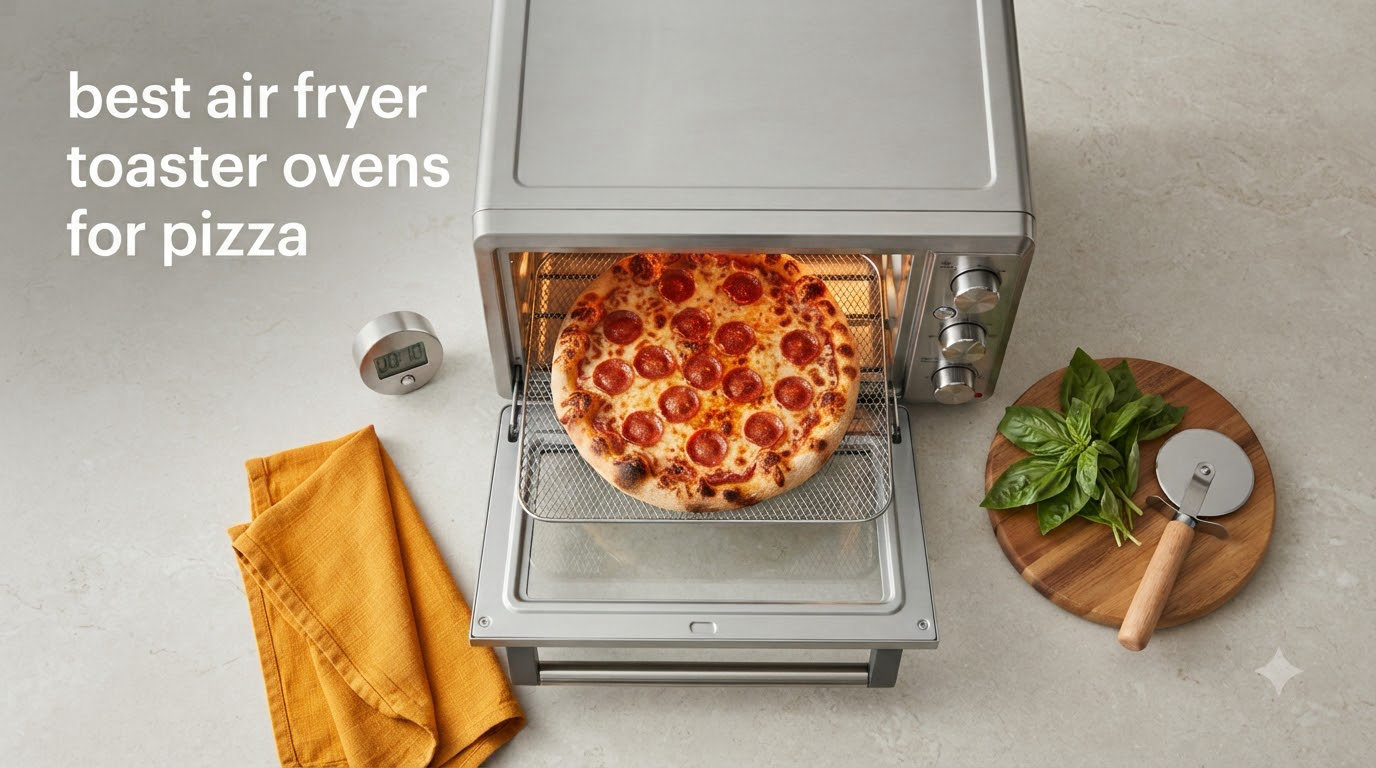 8 Best Air Fryer Toaster Ovens for Pizza (September 2026) Honest Reviews