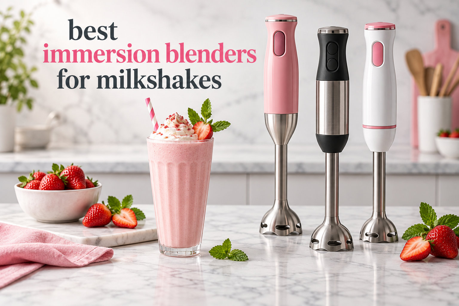 8 Best Immersion Blenders for Milkshakes (September 2026) Honest Reviews