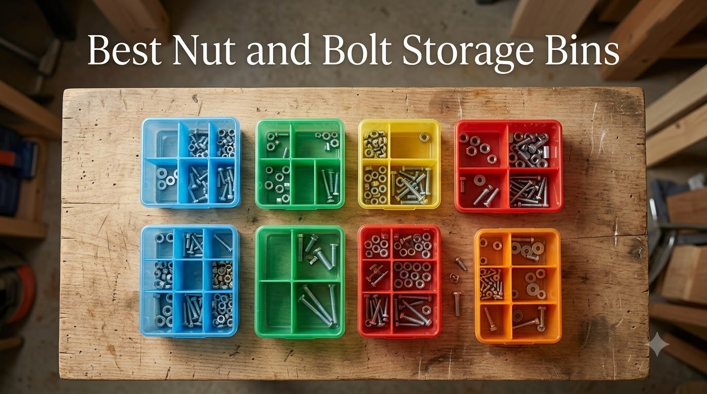 Best Nut and Bolt Storage Bins