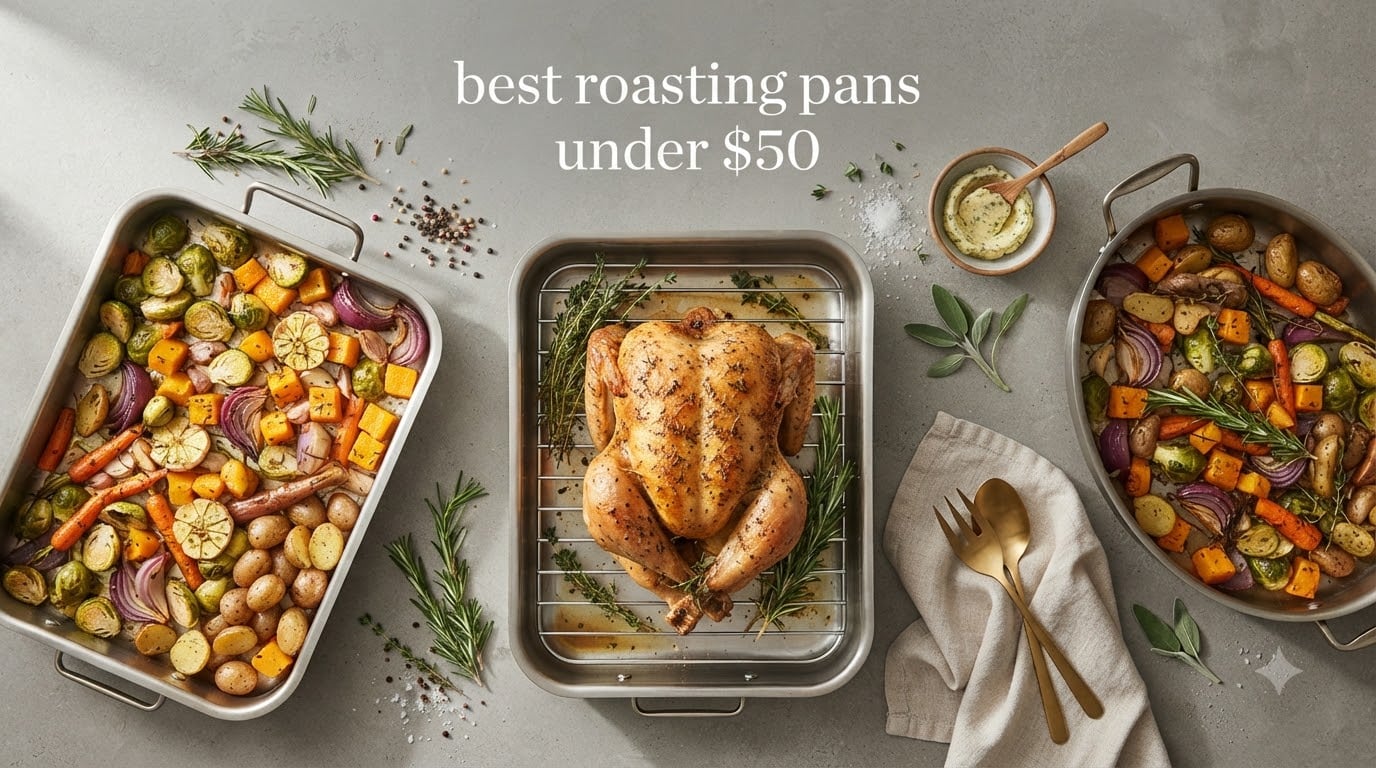 8 Best Roasting Pans Under $50 (September 2026) Tested & Ranked
