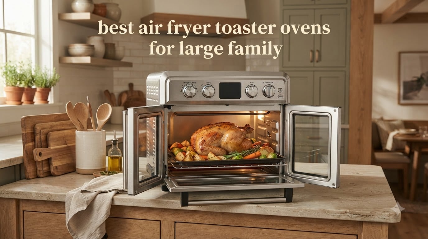 best air fryer toaster ovens for large family