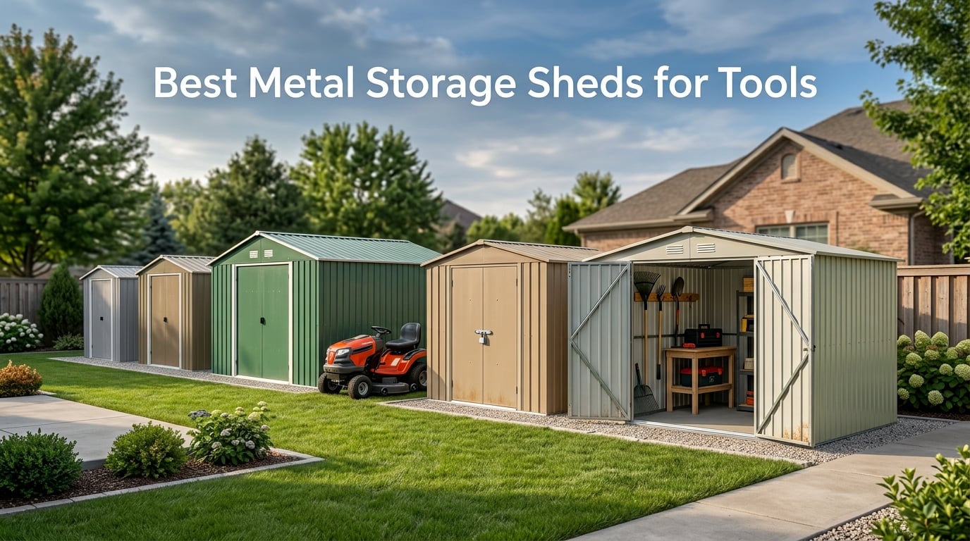 8 Best Metal Storage Sheds for Tools (September 2026) Honest Reviews