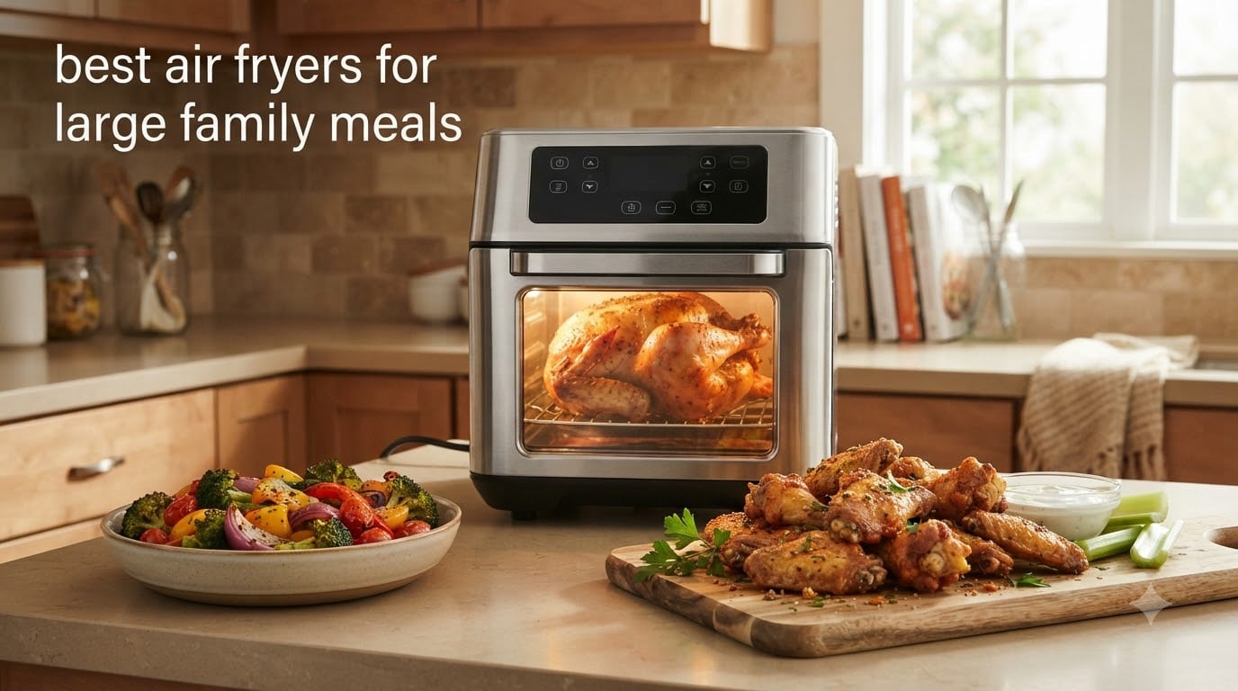 8 Best Air Fryers for Large Family Meals (September 2026) Picks