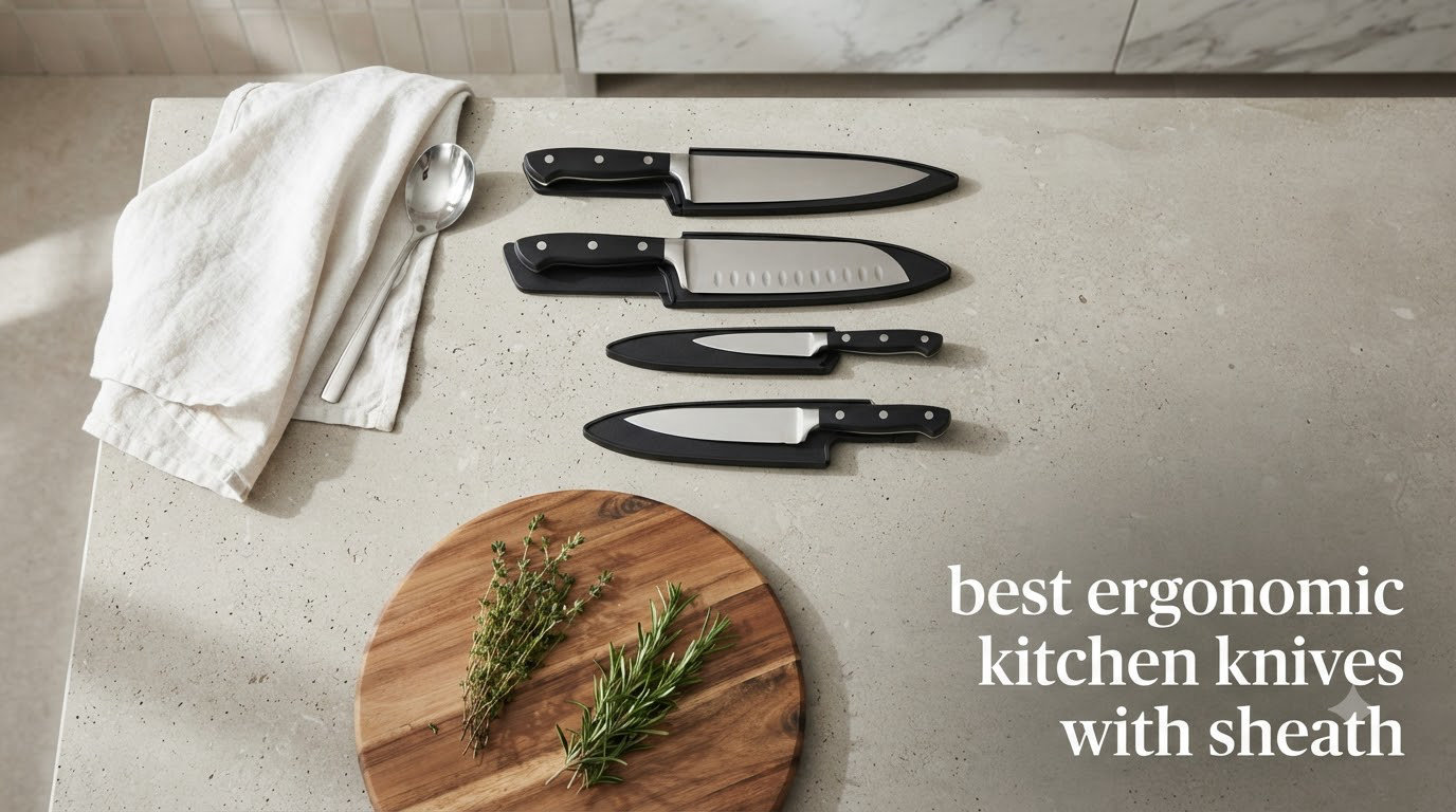 10 Best Ergonomic Kitchen Knives with Sheath (September 2026) Tested
