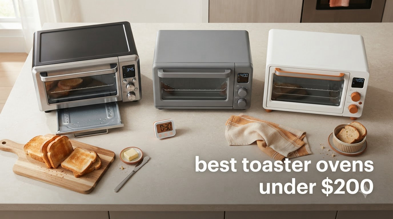 7 Best Toaster Ovens Under $200 (September 2026) Tested & Reviewed