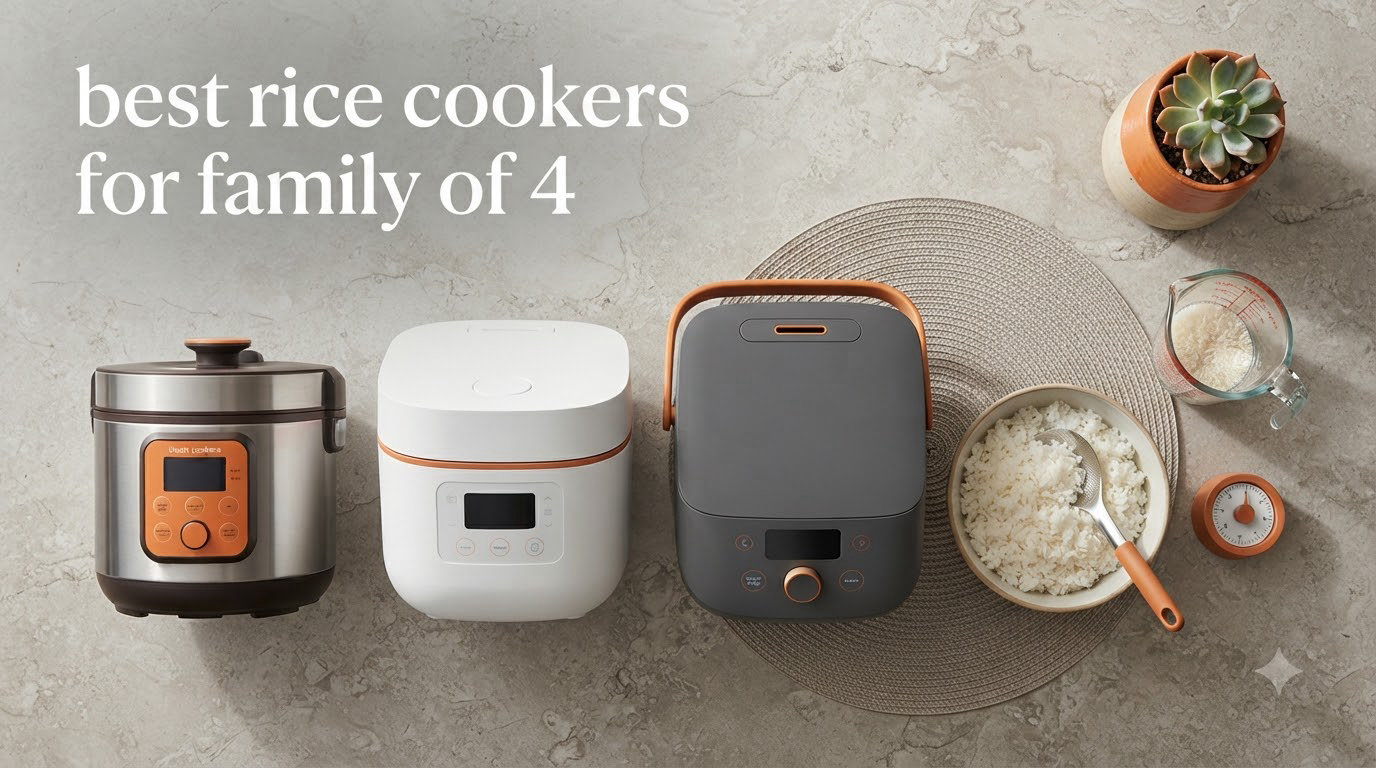 8 Best Rice Cookers for Family of 4 (September 2026) Top Picks