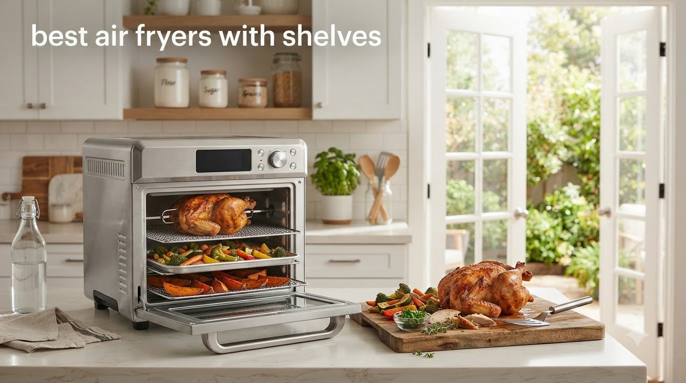 8 Best Air Fryers With Shelves (September 2026) Top Picks
