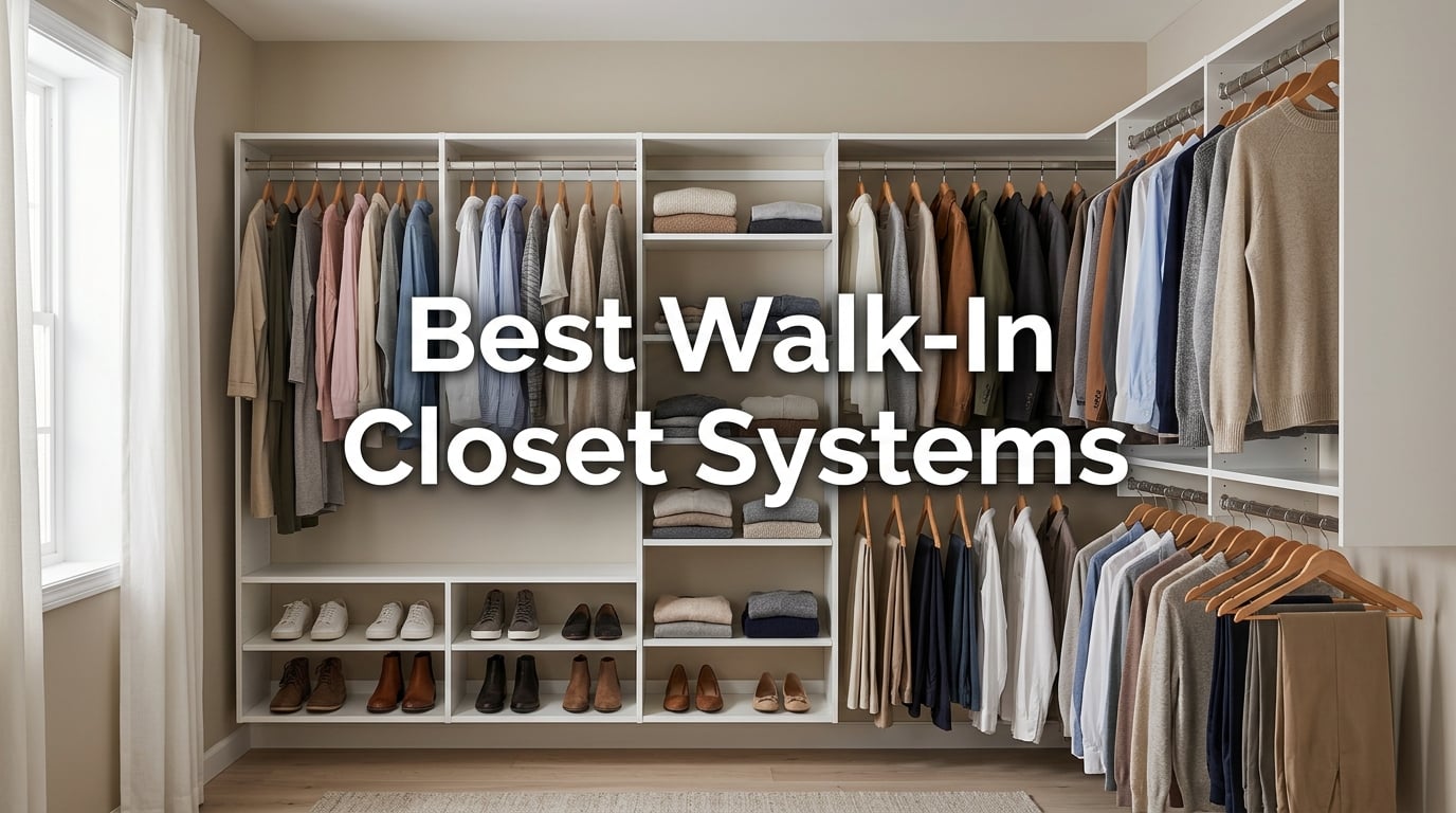Best Walk-In Closet Systems