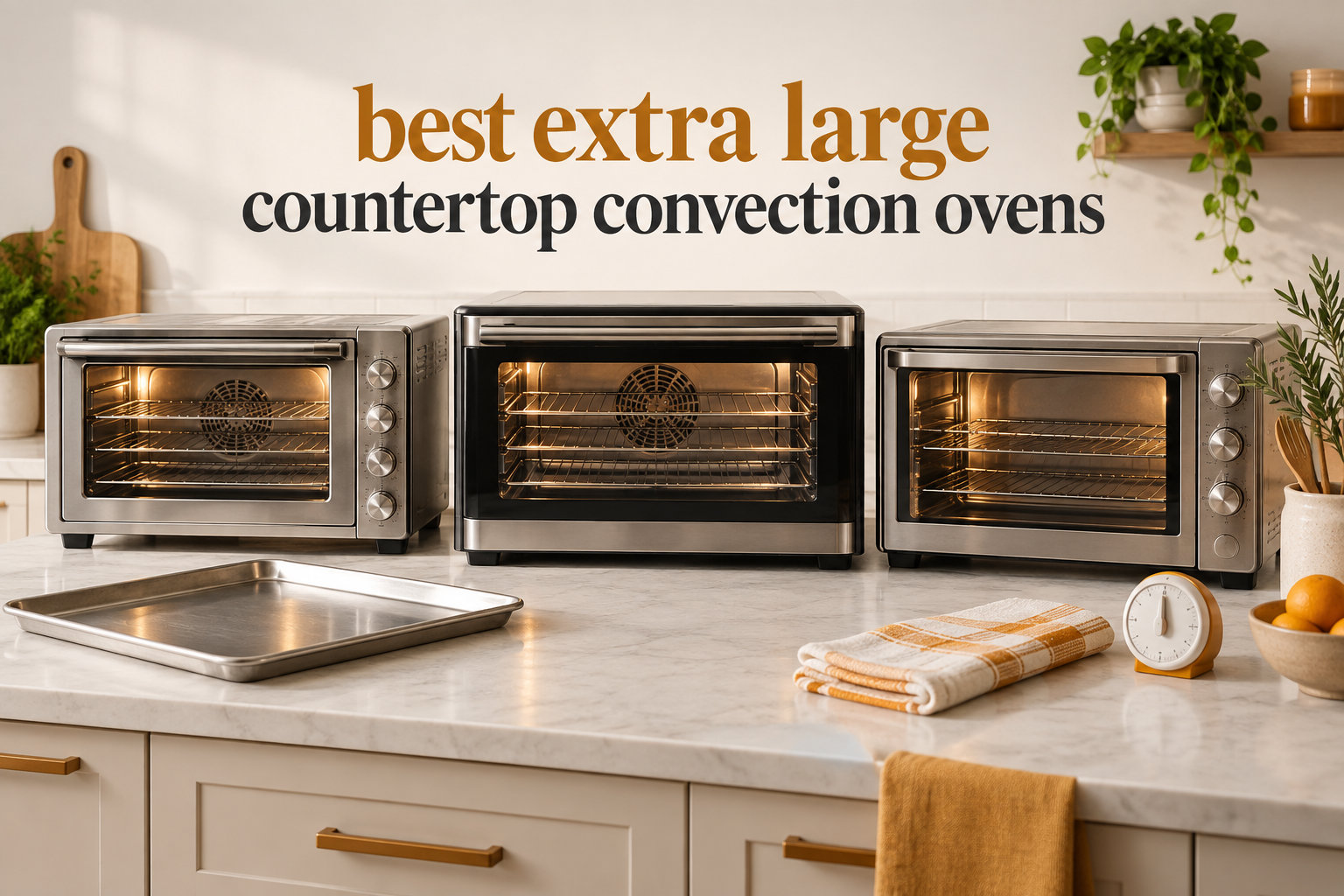 best extra large countertop convection ovens