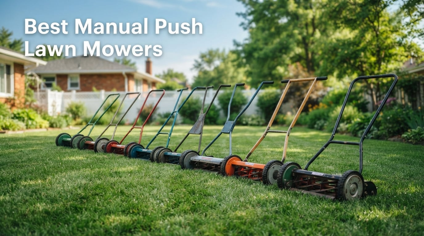 Best Manual Push Lawn Mowers