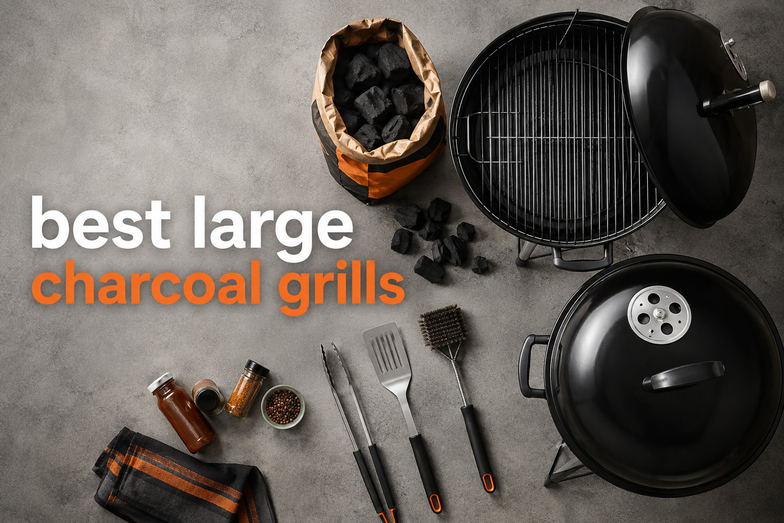 best large charcoal grills