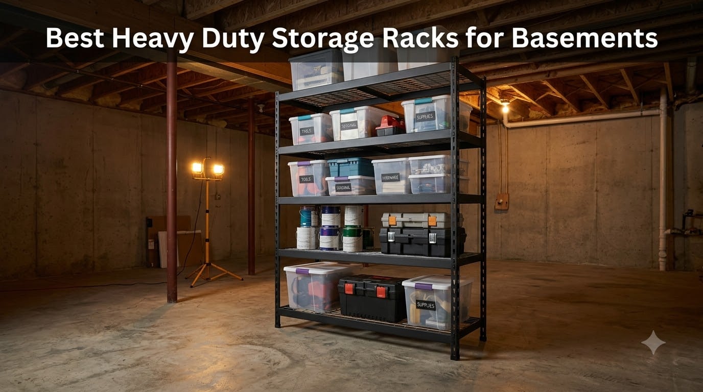 12 Best Heavy Duty Storage Racks for Basements (September 2026) Top Picks